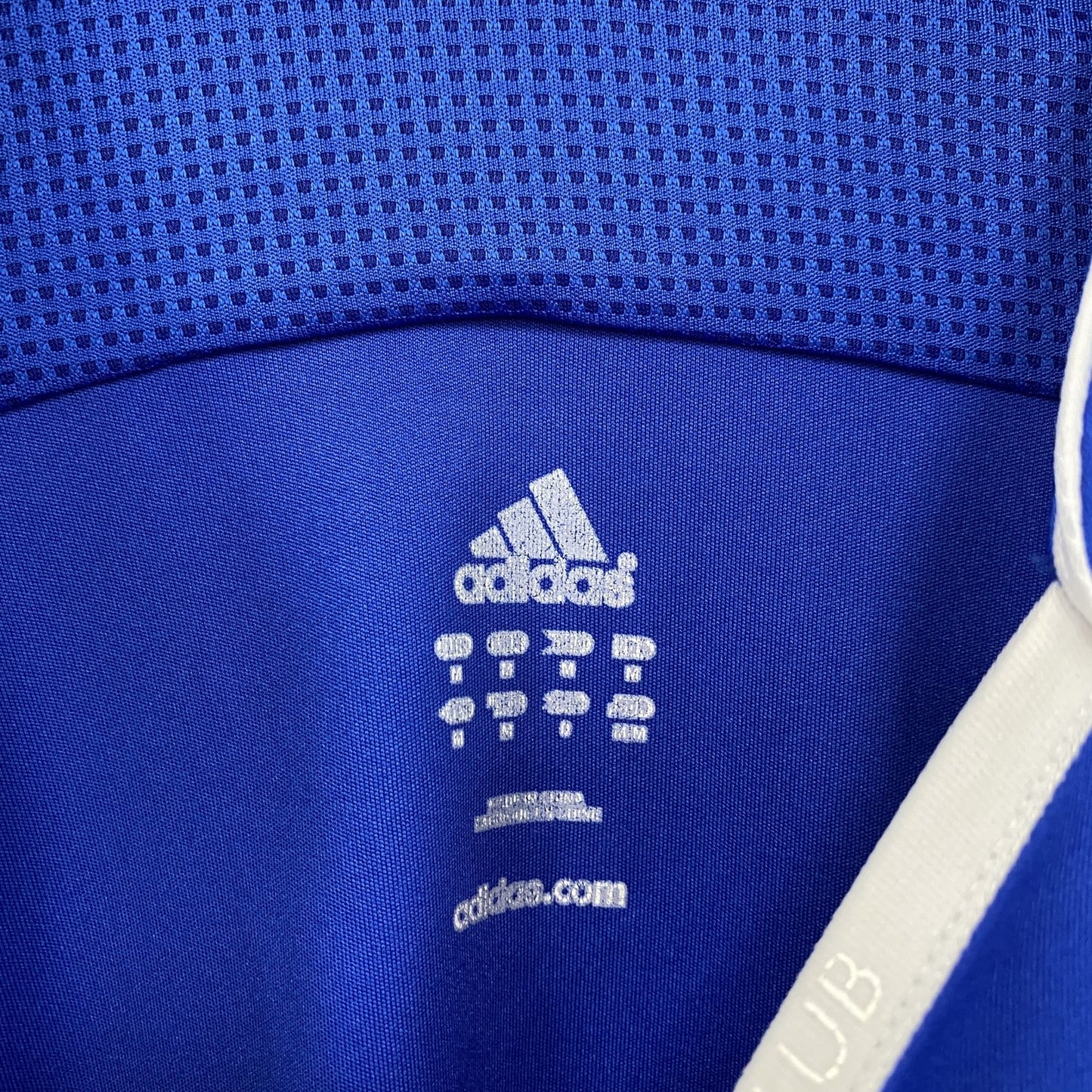 adidas アディダス チェルシーFC ユニフォーム ゲームシャツ 青 ブルー Mサイズ