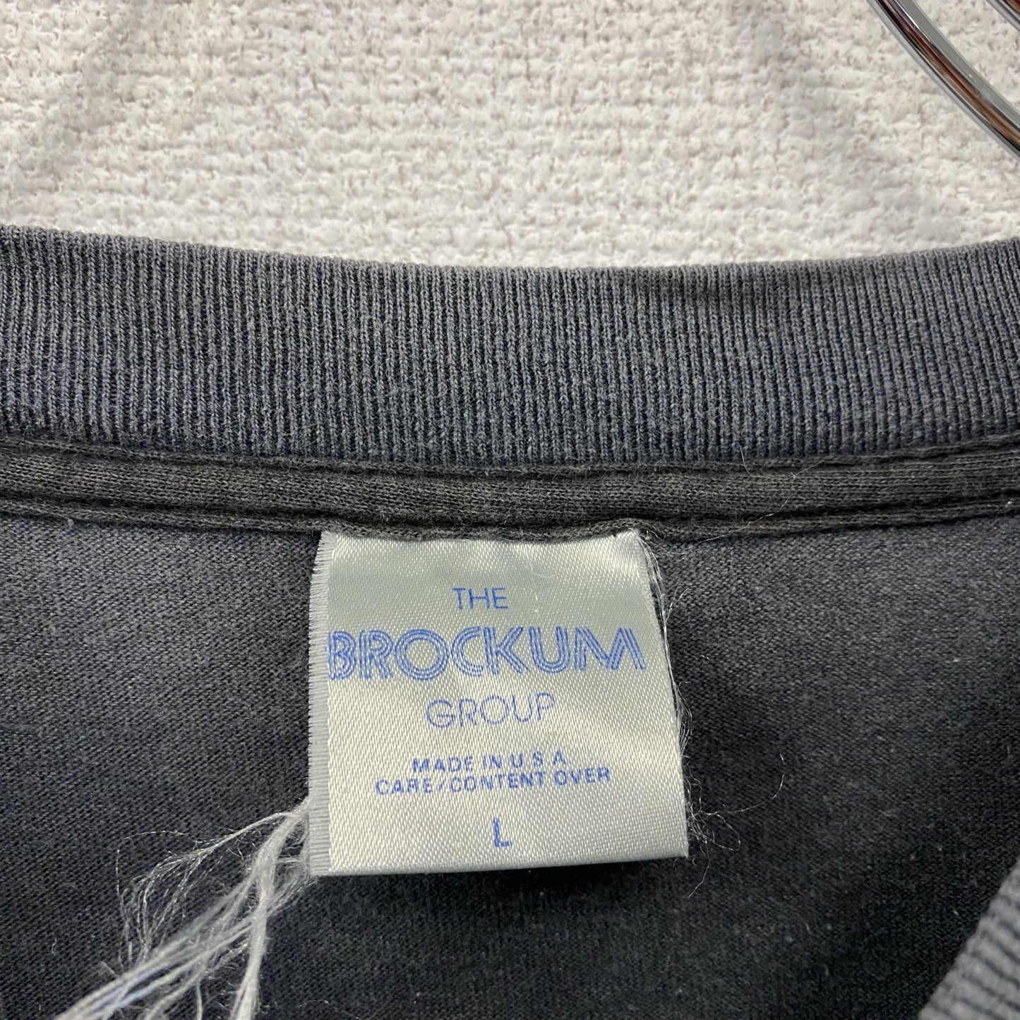 THE BROCKUM GROUP METALLICA メタリカ 半袖プリントTシャツ バンドT シングルステッチ 黒 ブラック Lサイズ