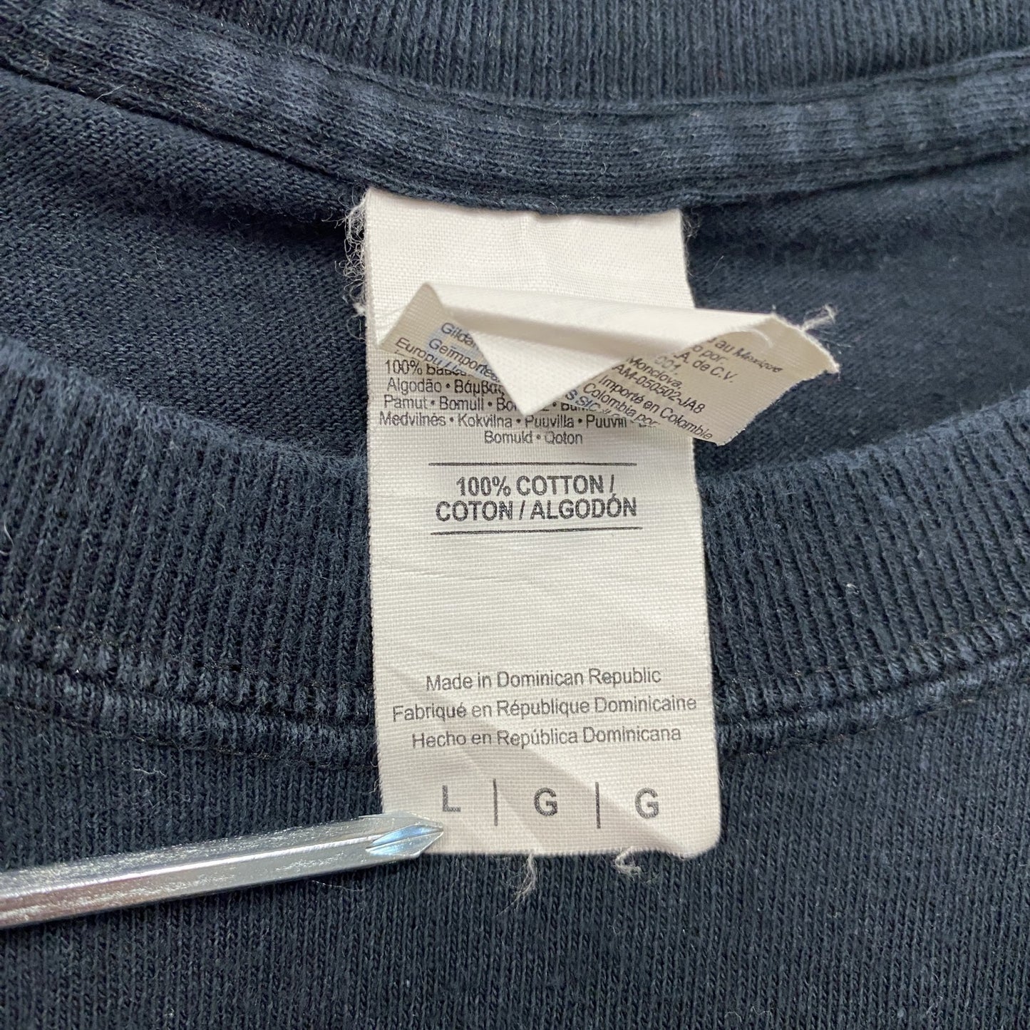 GILDAN ギルダン 半袖Tシャツ 企業T ARP MOPAC AUTO SUPPLY 黒 ブラック Lサイズ