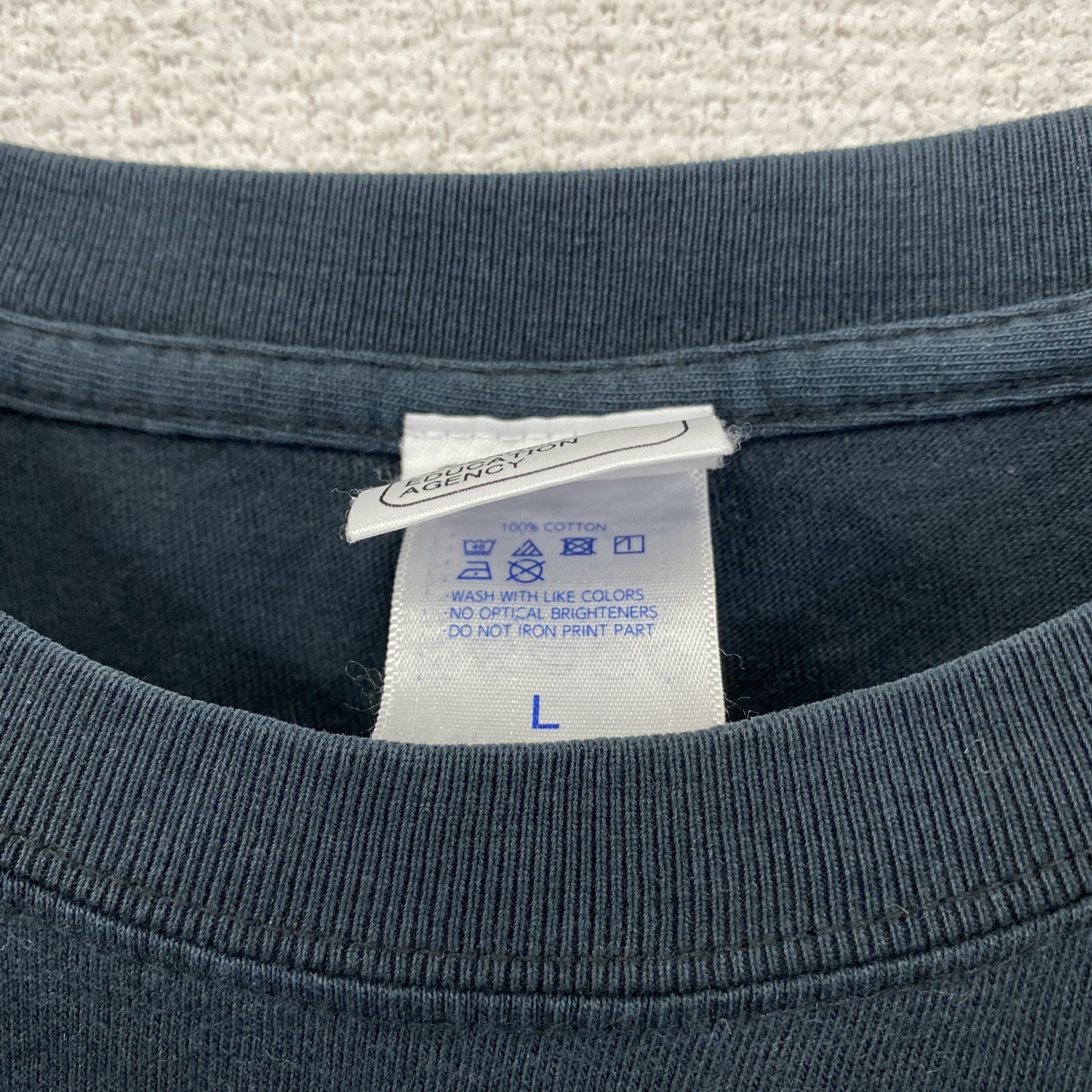 FRA 国立研究開発法人 水産研究 半袖Tシャツ 鰻 ランドルト環 黒 ブラック Lサイズ