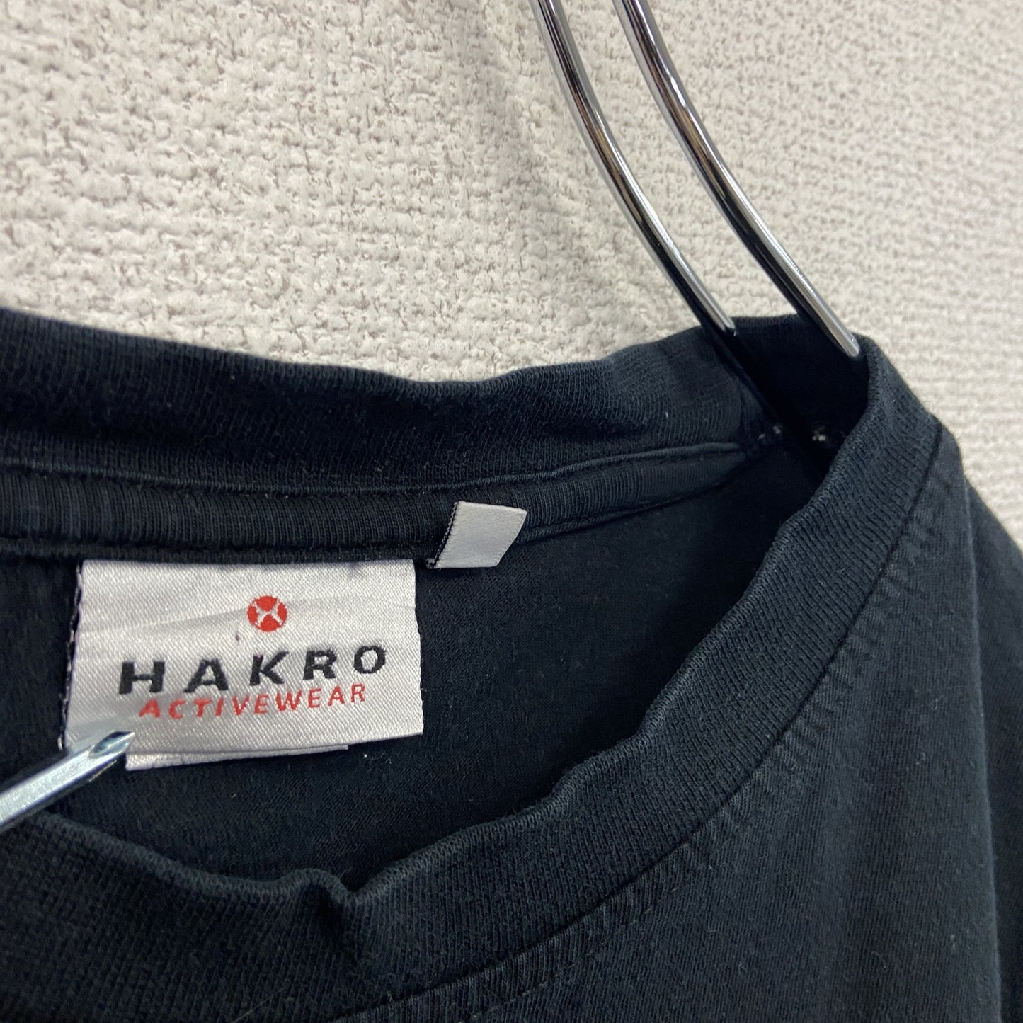 HAKRO 半袖プリントTシャツ スカル ドクロ 黒 ブラック Sサイズ