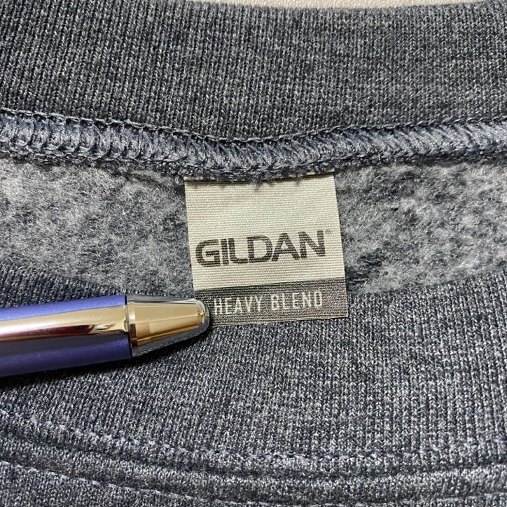 古着 used GILDAN ギルダン 長袖プリントスウェット グレー ノックスビル テネシー州 オーバーサイズ XLサイズ