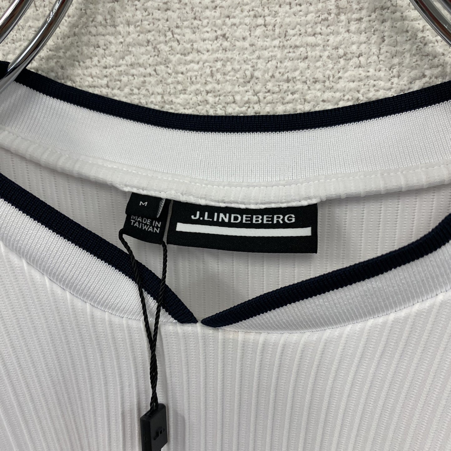 J.LINDEBERG ジェイリンドバーグ 半袖Tシャツ 白 ホワイト Mサイズ
