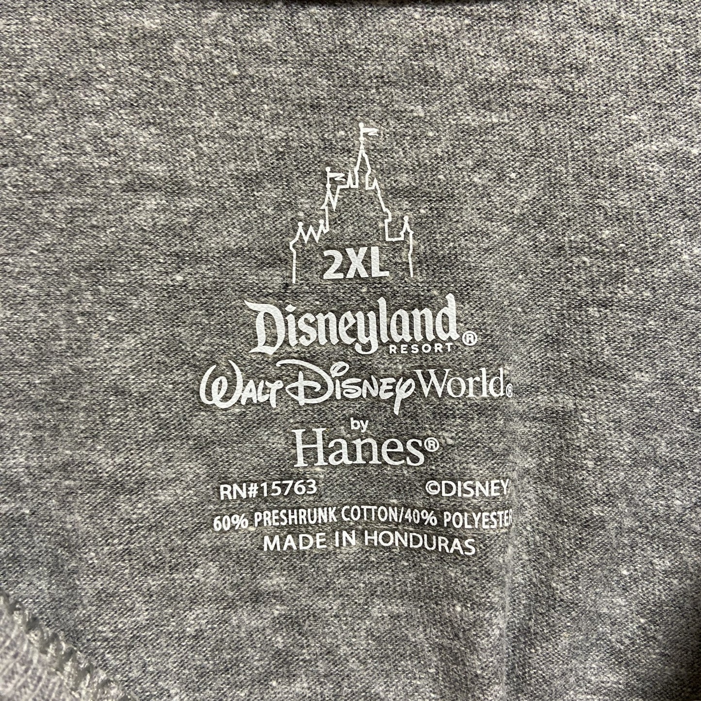 古着 used Disney ディズニー Mickey mouse ミッキーマウス 半袖プリントTシャツ グレー オーバーサイズ