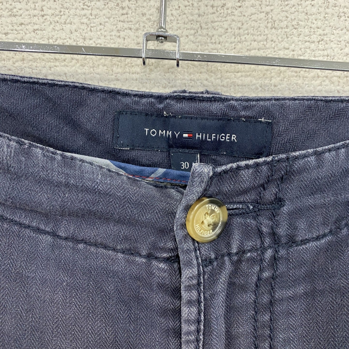 TOMMY HILFIGER トミーヒルフィガー ハーフカーゴパンツ/ショートパンツ 紺 ネイビー 30サイズ