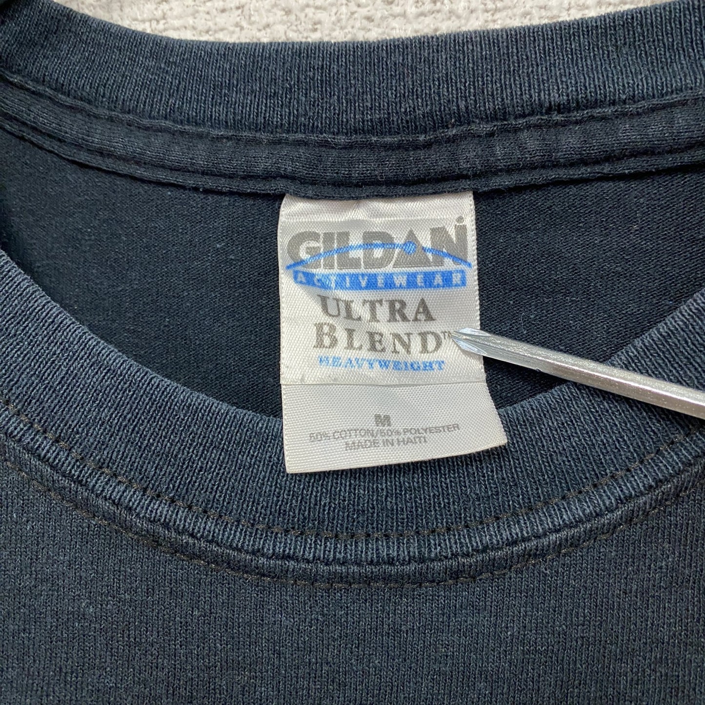 GILDAN ギルダン NBA クリーブランドキャバリアーズ 半袖プリントTシャツ バスケットボール 黒 ブラック Mサイズ