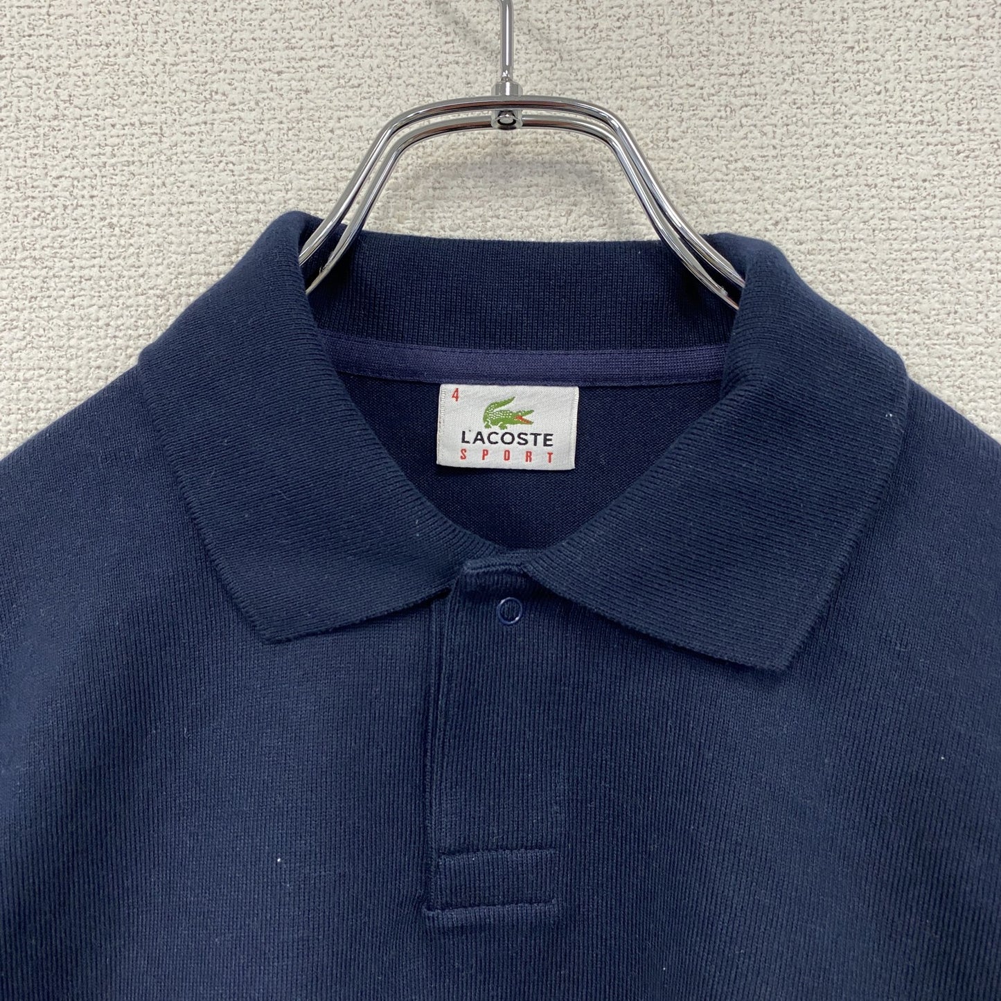LACOSTE ラコステ 半袖ポロシャツ 紺 ネイビー 4サイズ