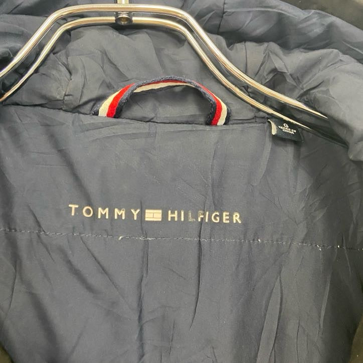 TOMMY HILFIGER トミーヒルフィガー フルジップ中綿ジャケット 黒 ブラック Lサイズ