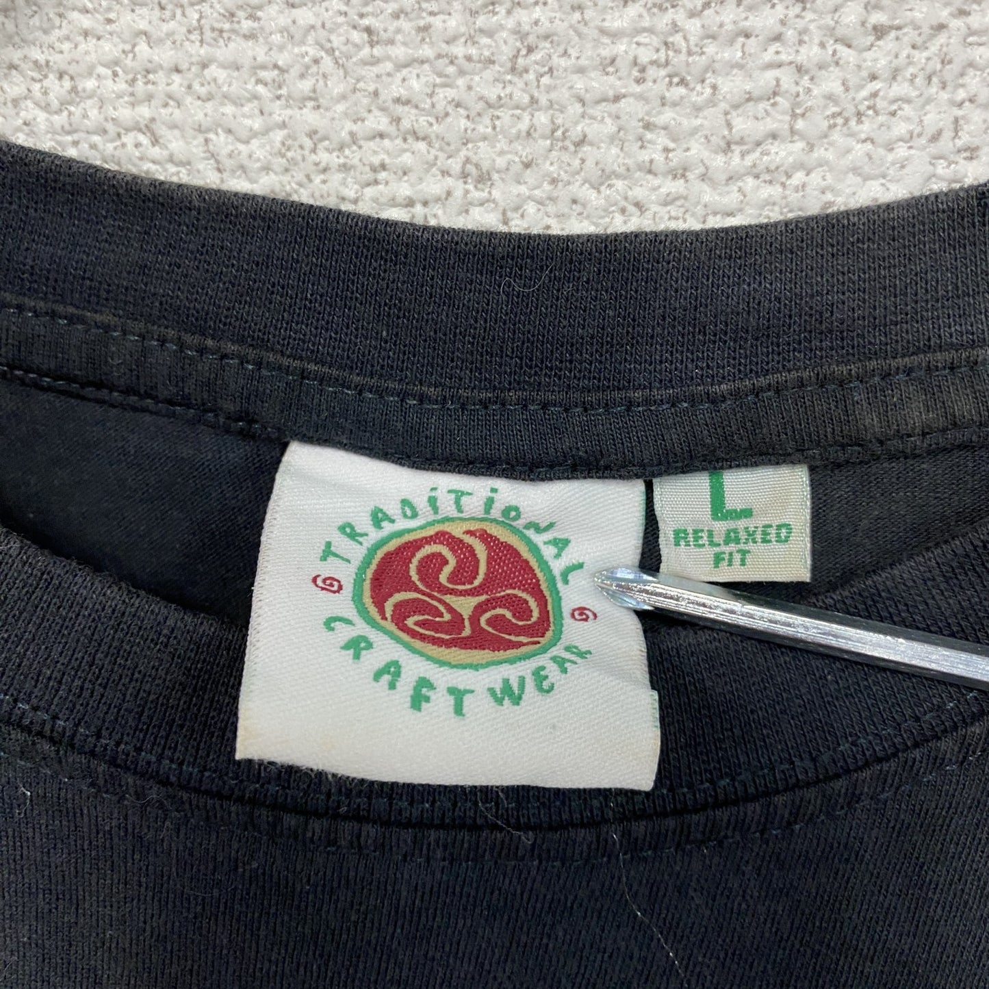 Traditional Craft TITANIC タイタニック号 半袖プリントTシャツ 黒 ブラック Lサイズ