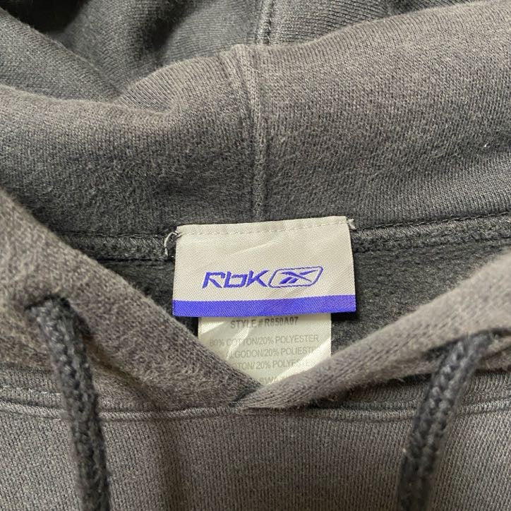 古着 used Reebok リーボック NFL Pittsburgh Steelers 長袖プリントパーカー オーバーサイズ
