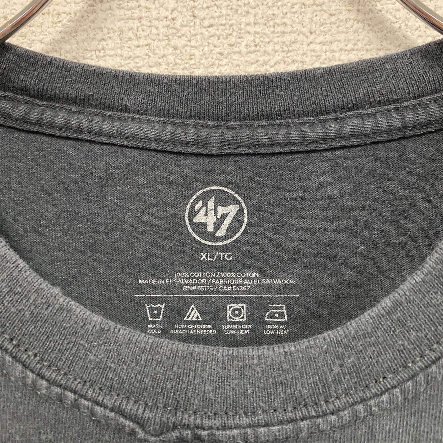 47 フォーティーセブン NBA トロントラプターズ 半袖プリントTシャツ バスケットボール 黒 ブラック XLサイズ