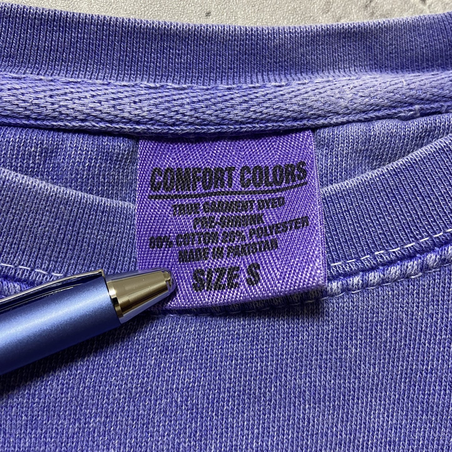 古着 used SAMFORD UNIVERSITY サムフォード大学 長袖カレッジプリントスウェット トレーナー 水色