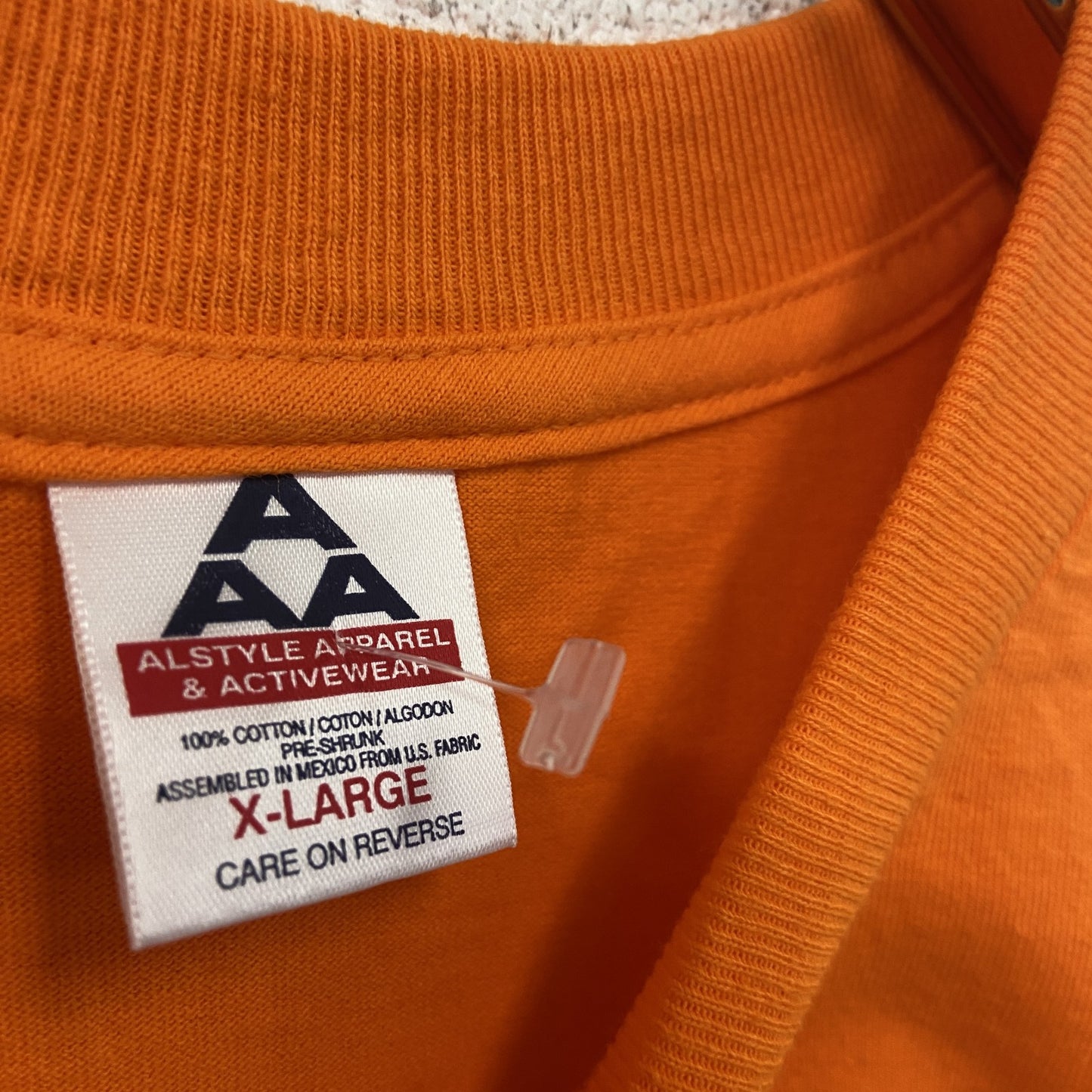90s~ ALSTYLE APPAREL 半袖Tシャツ HAWAIAN ヴィンテージ オレンジ XLサイズ