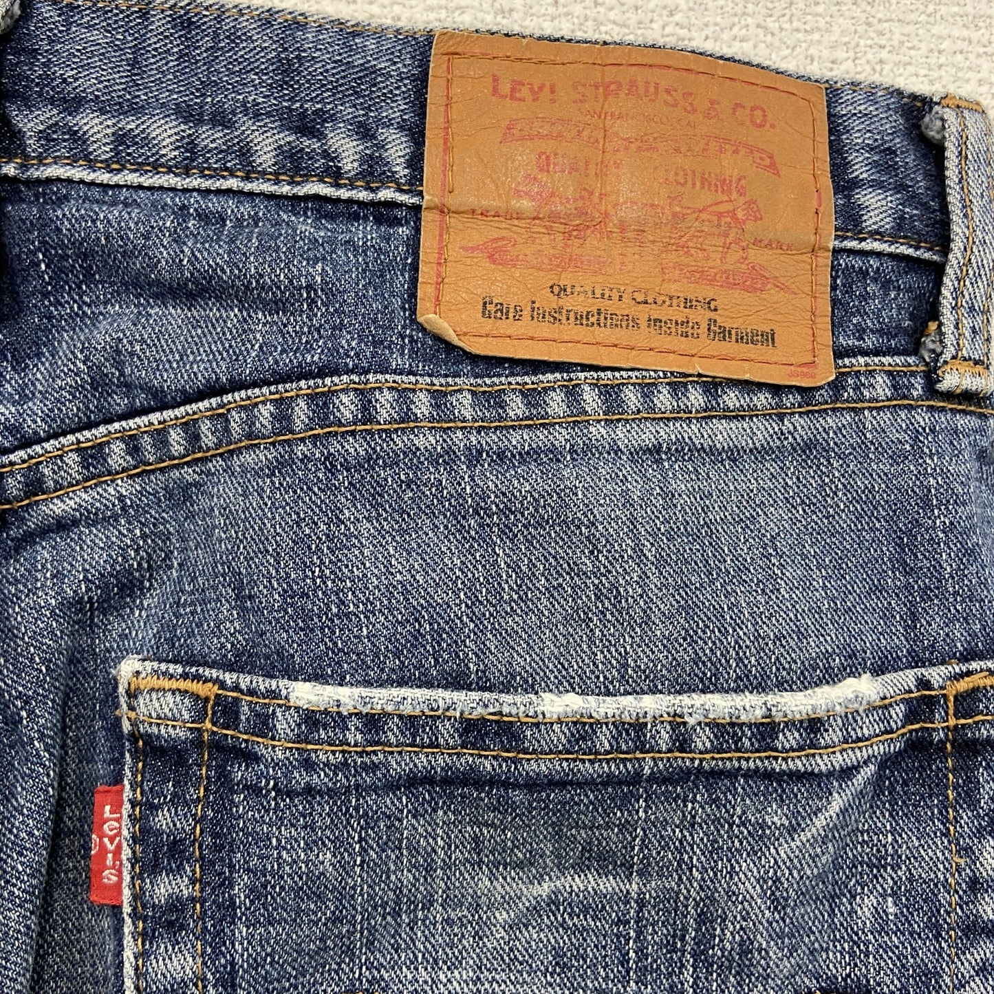 Levi's リーバイス デニムパンツ/ジーンズ ジップフライ インディゴ W32サイズ