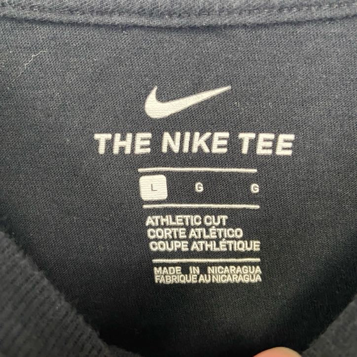 古着 used NIKE ナイキ 半袖プリントTシャツ プレステ Purple Reign アメフト ワシントン Lサイズ