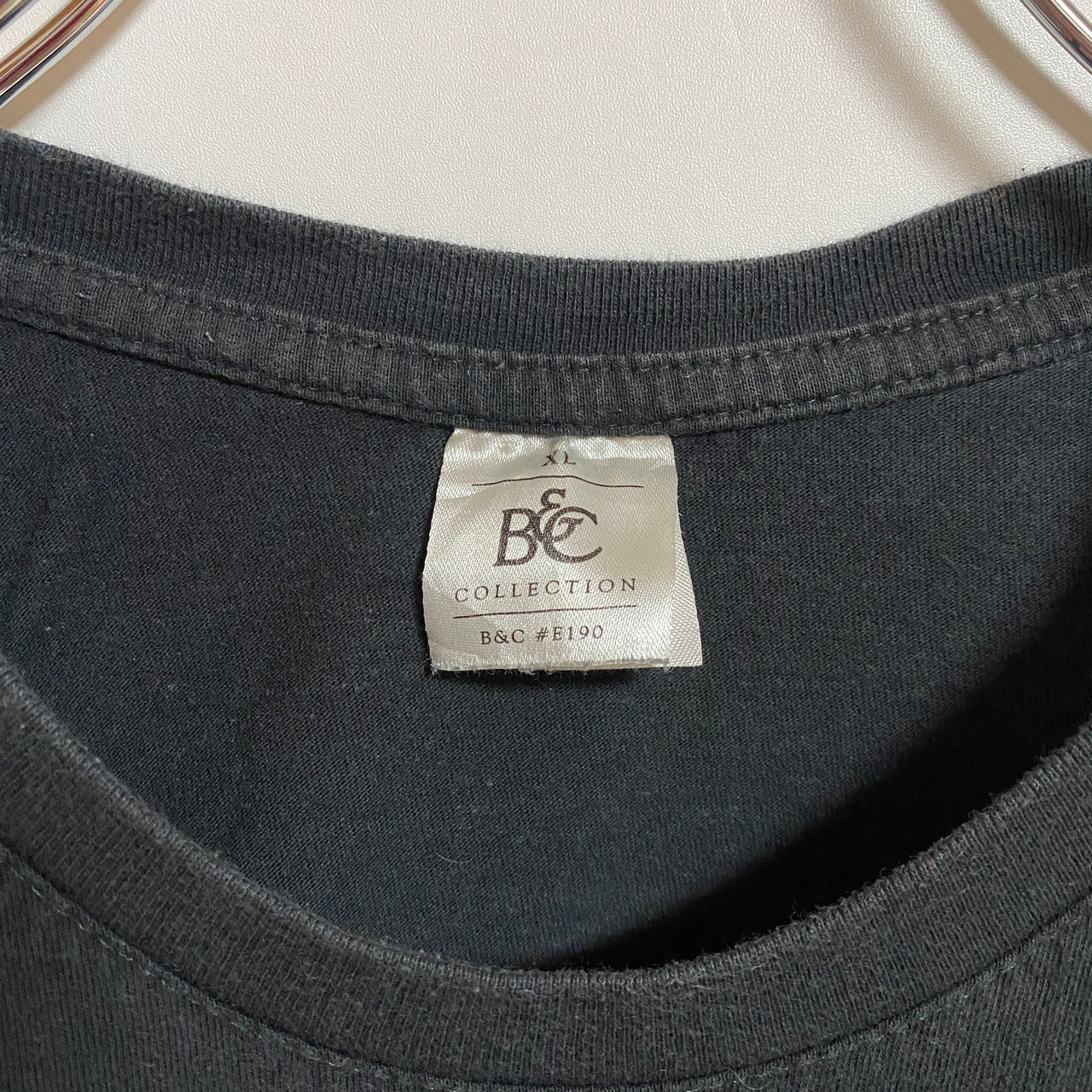 古着 used B&C 半袖クルーネックTシャツ バックプリント SWPLA SOUTHWEST 黒 ブラック 春夏服