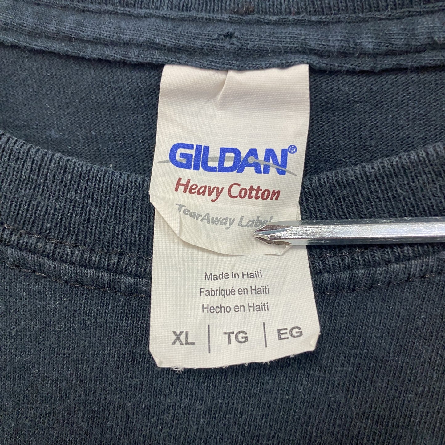 GILDAN ギルダン MSU マーベリックス 半袖プリントTシャツ フットボール 黒 ブラック XLサイズ