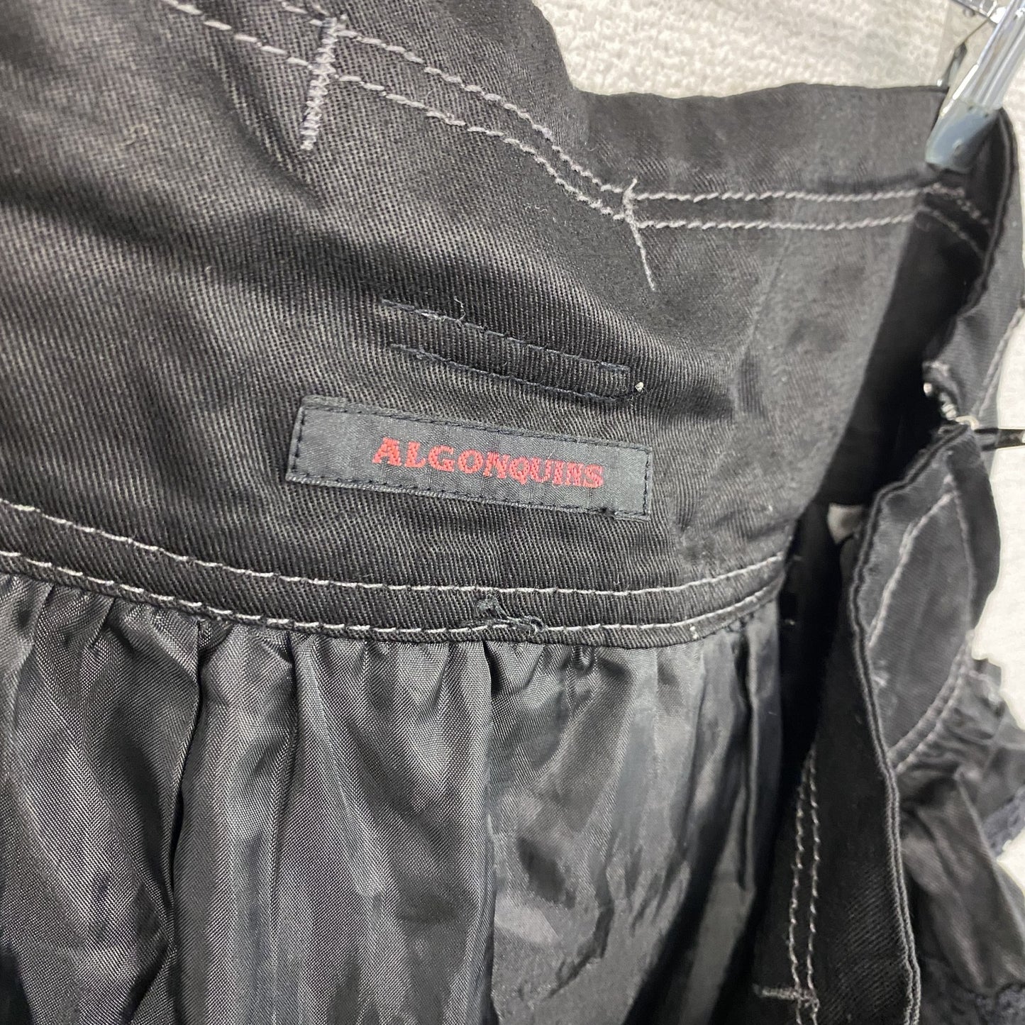 ALGONQUINS アルゴンキン ミニスカート レース ゴス 黒 ブラック Fサイズ