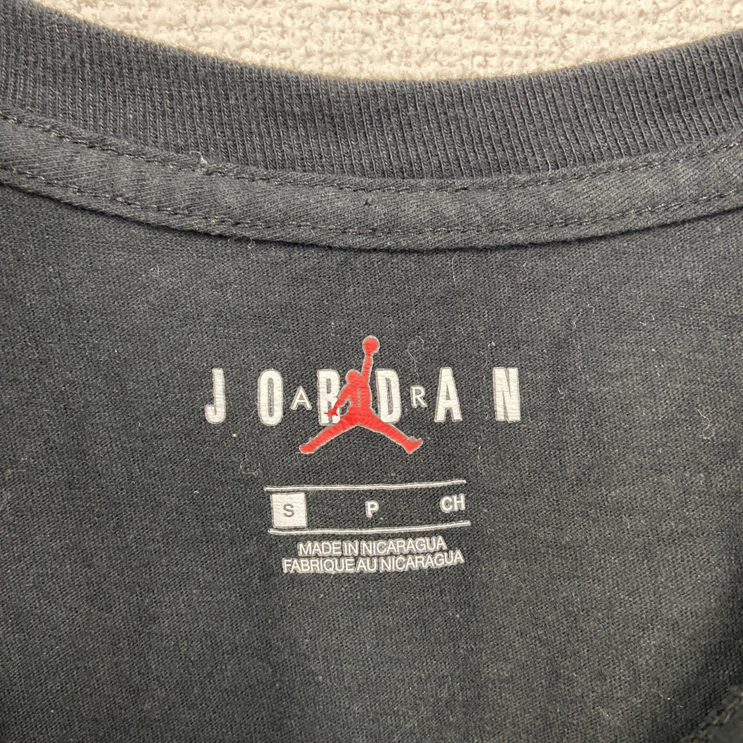 古着 used NIKE ナイキ JORDAN ジョーダン 半袖ワンポイントプリントTシャツ CITRUS BOWL 黒 Sサイズ