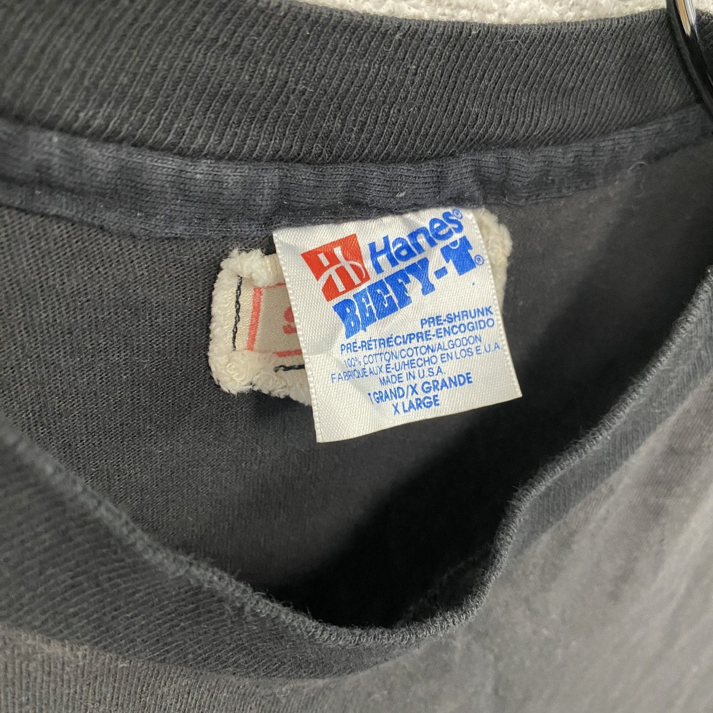 Hanes ヘインズ sample サンプル チュニック リメイク 黒 ブラック XLサイズ