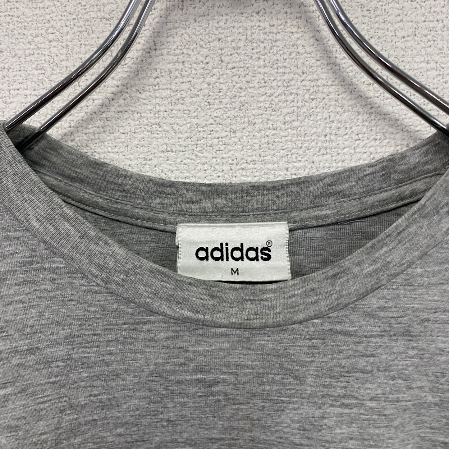 adidas アディダス 半袖プリントTシャツ グレー Mサイズ
