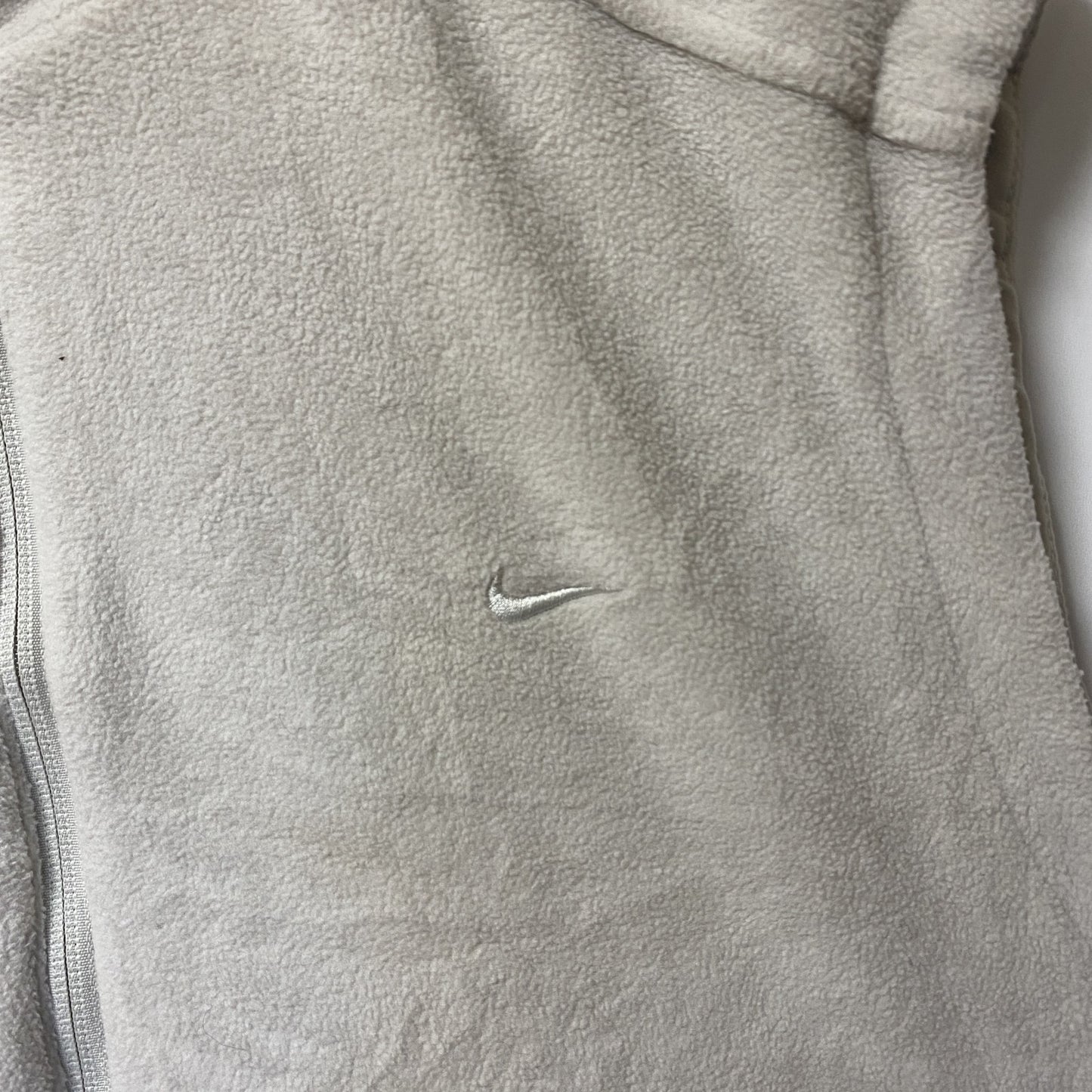 古着 used NIKE ナイキ フリースベスト リバーシブルベスト ナイロン ワンポイントロゴ刺繍 ハイネック