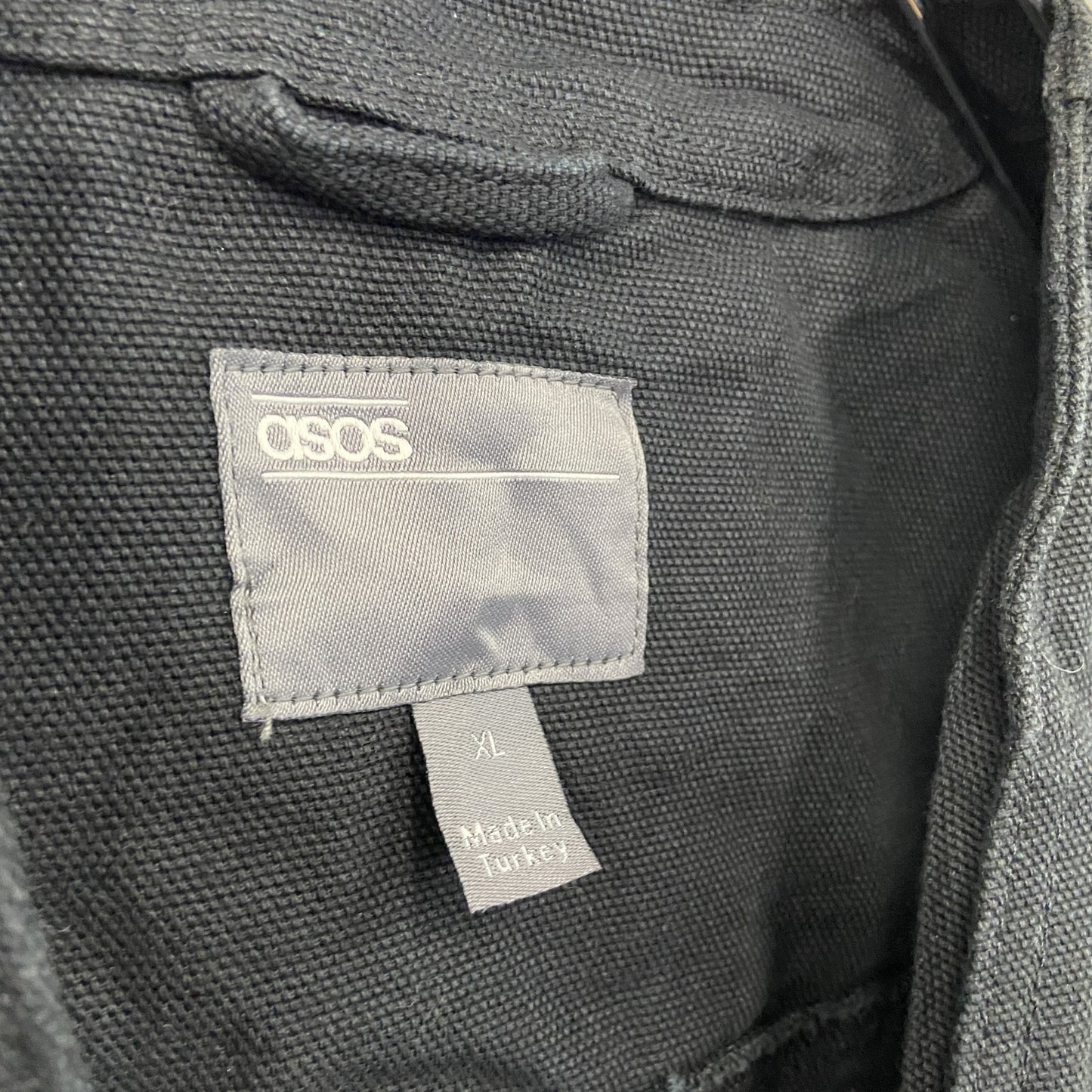 asos エイソステ フィッシングベスト ハンティングベスト 黒 ブラック XLサイズ