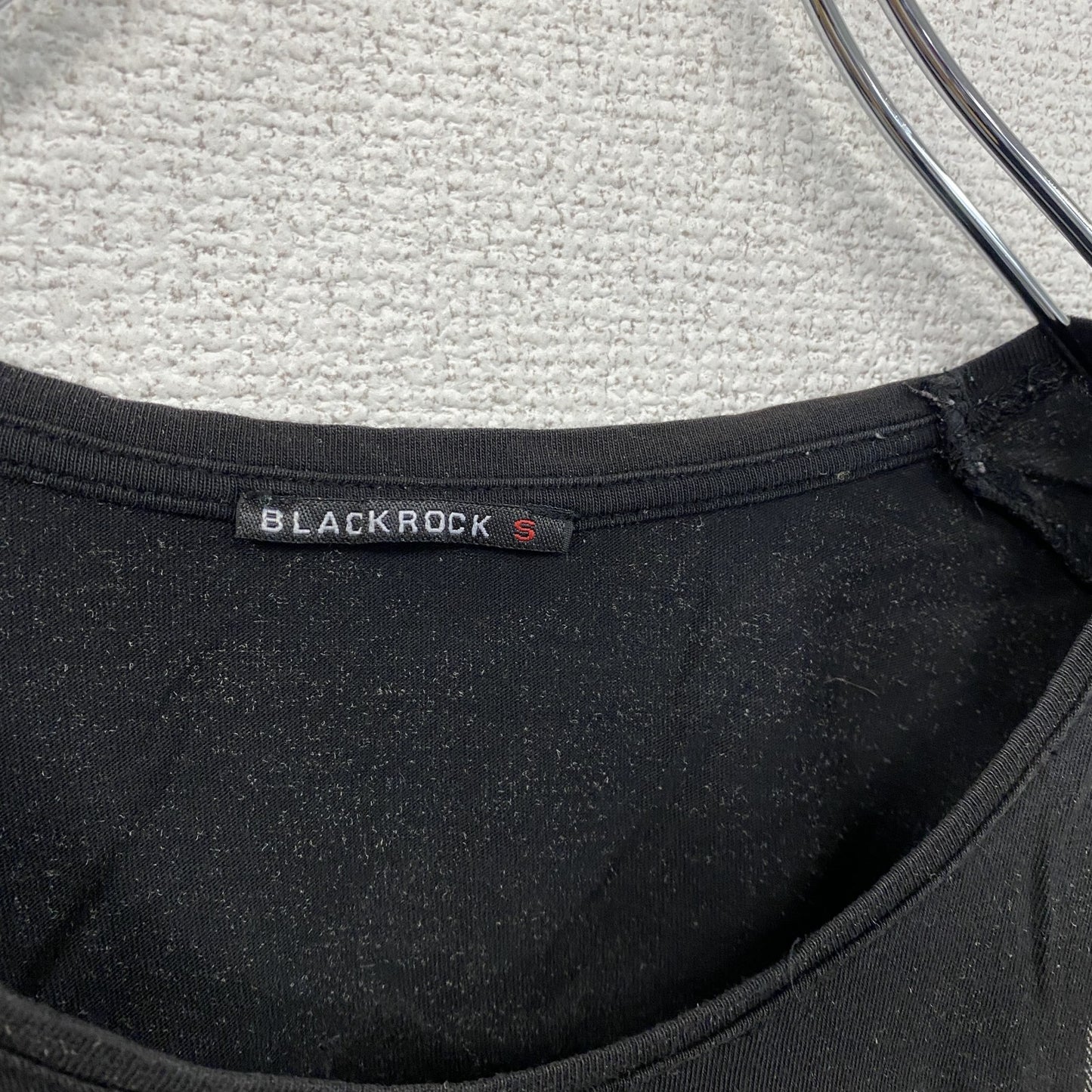 BLACK ROCK ブラック ロック 半袖プリントTシャツ ドクロ ラインストーン 黒 ブラック Sサイズ