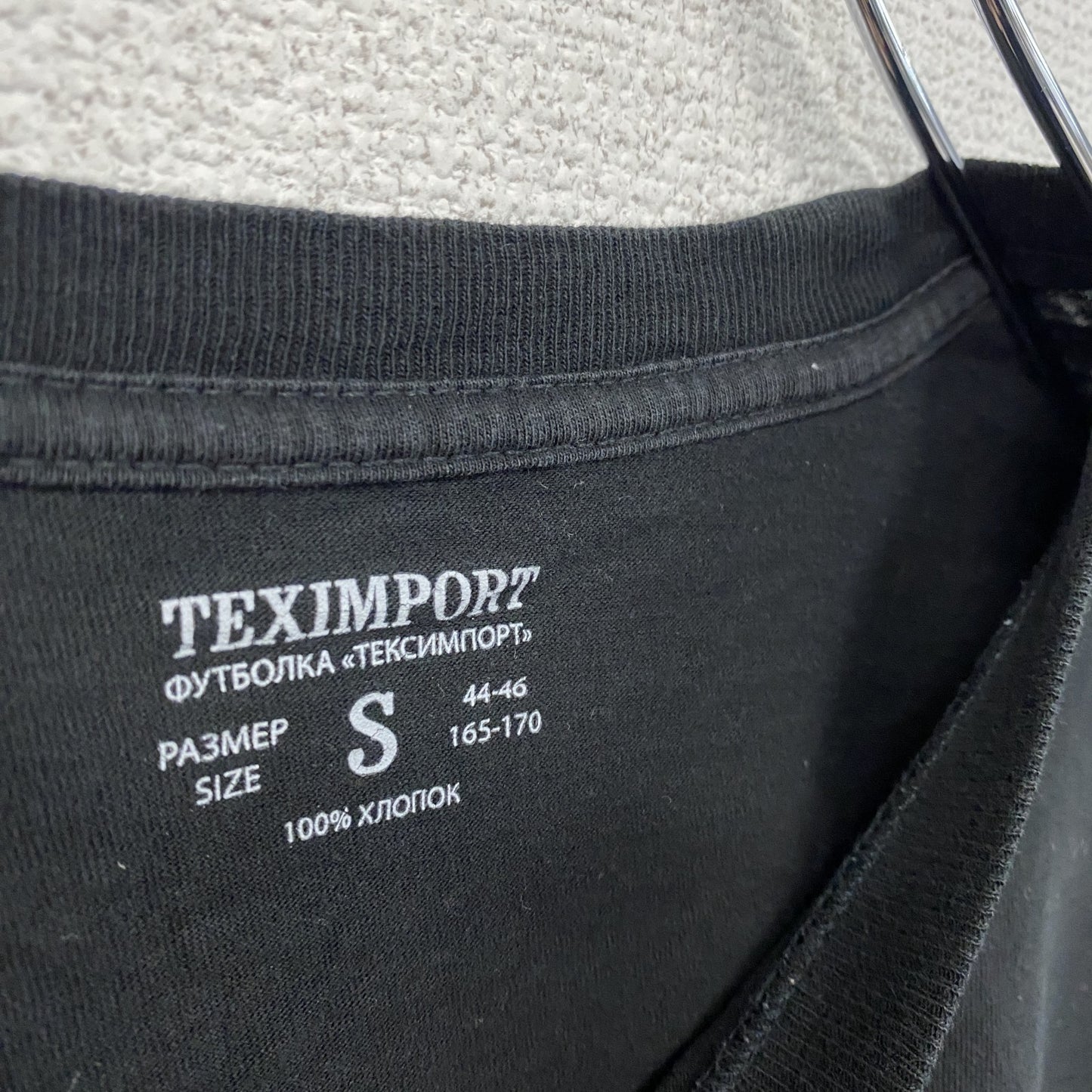 TEXIMPORT 半袖プリントTシャツ 熊 黒 ブラック Sサイズ