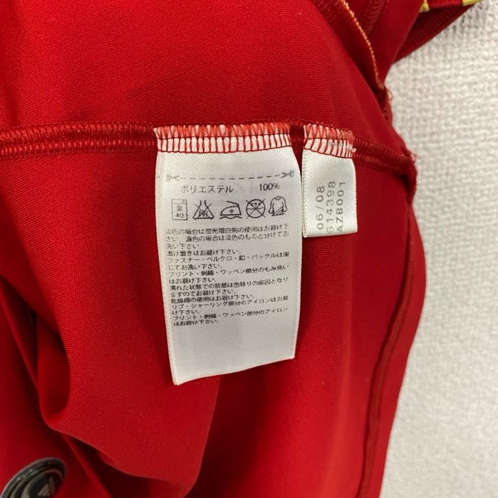 adidas アディダス 半袖Tシャツ ユニフォーム 赤 レッド Oサイズ