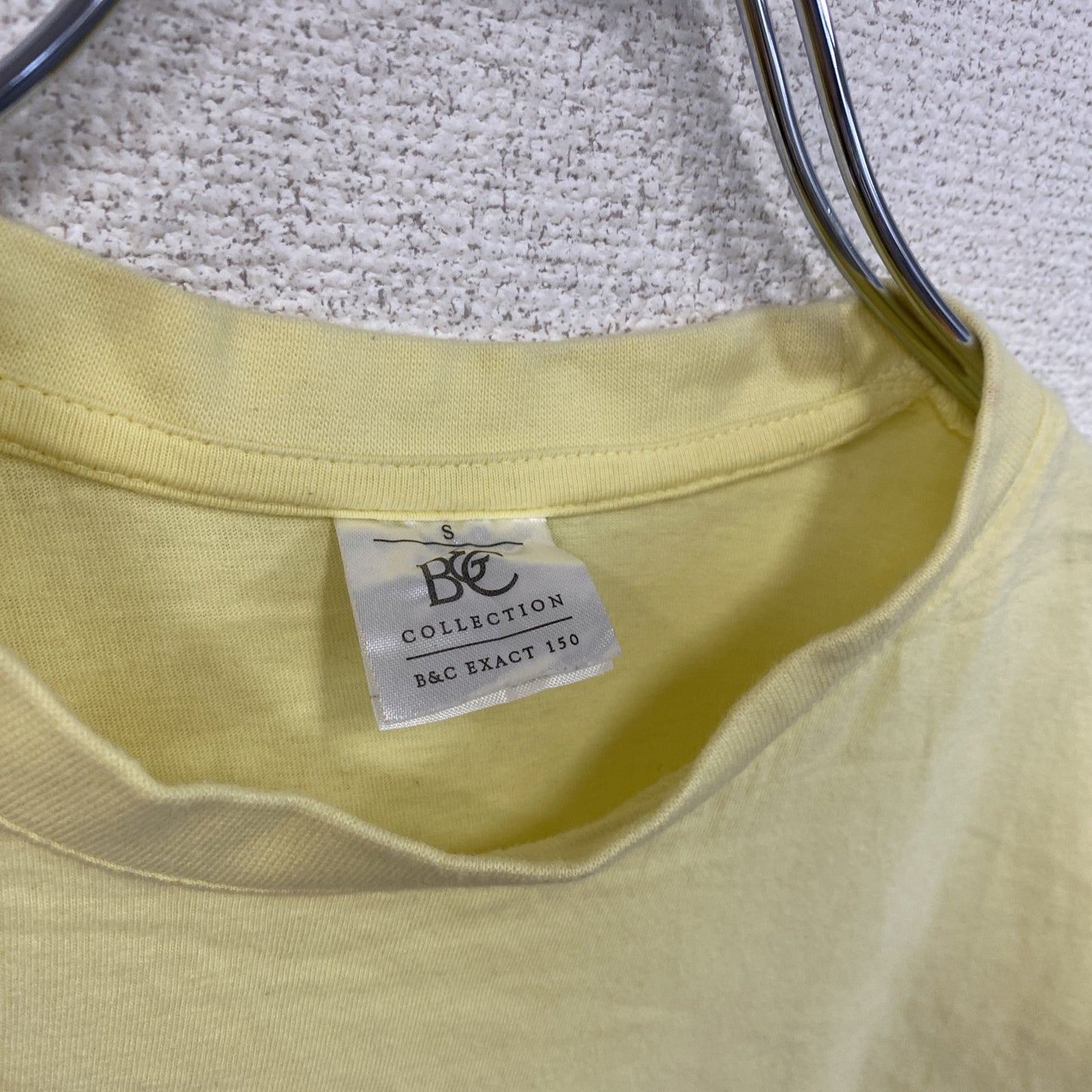 B&C COLLECTION 半袖プリントTシャツ ボブマーリー 黄色 イエロー Sサイズ