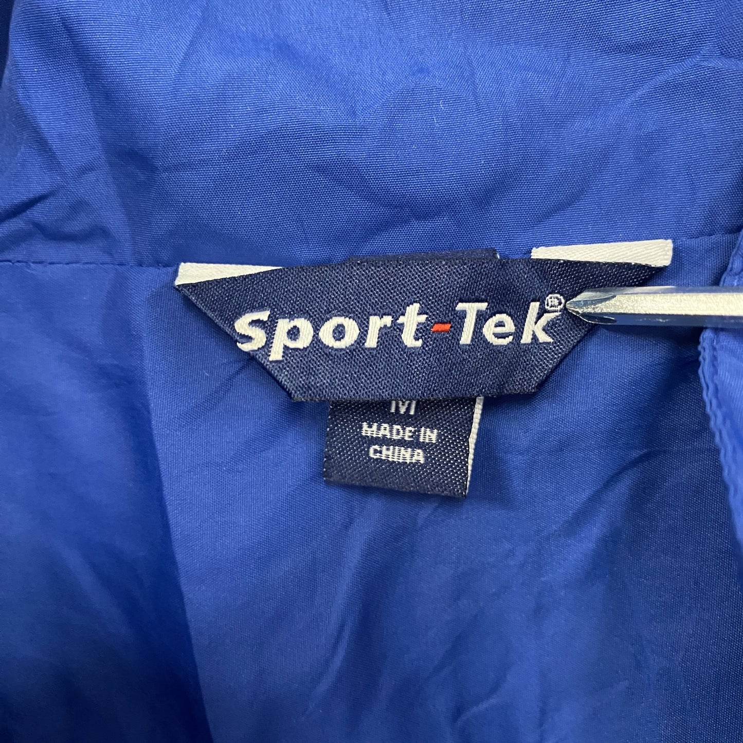 Sport-Tek フルジップジャケット ウィンドブレーカー 青 ブルー Mサイズ