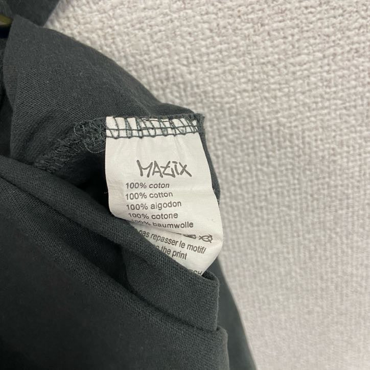 matix 半袖プリントTシャツ 灰色 グレー Sサイズ