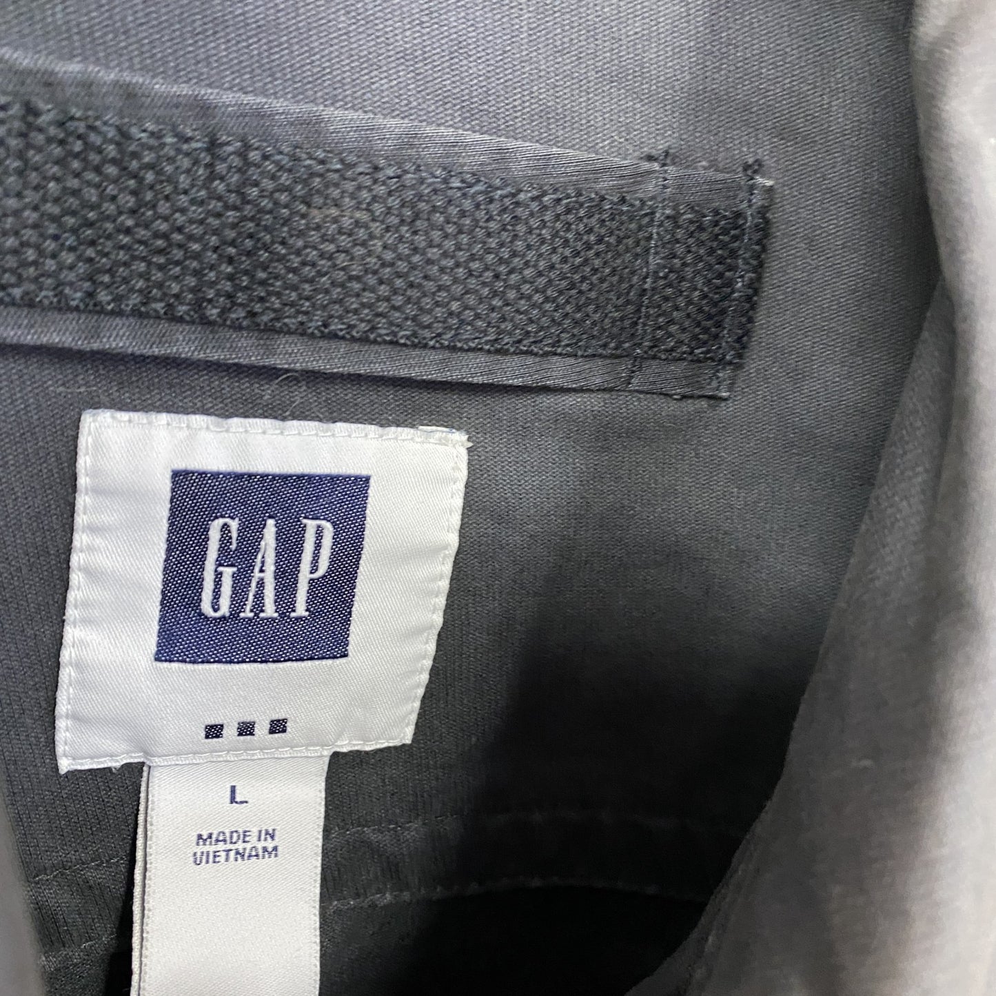 00s GAP ギャップ Military Jacket ミリタリージャケット ヴィンテージ ブラック Lサイズ