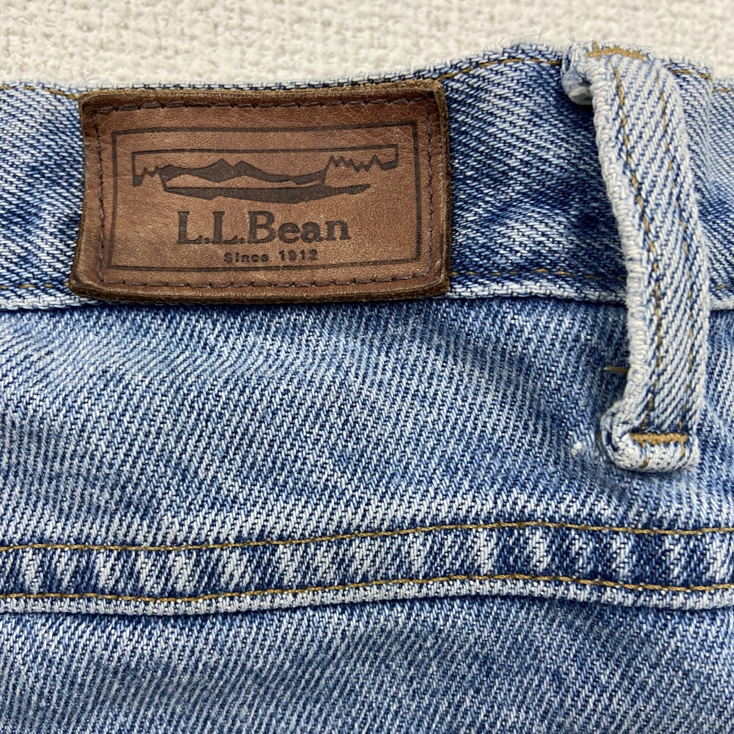 L.L.Bean エルエルビーン デニムパンツ/ジーンズ ジップフライ インディゴ W32サイズ