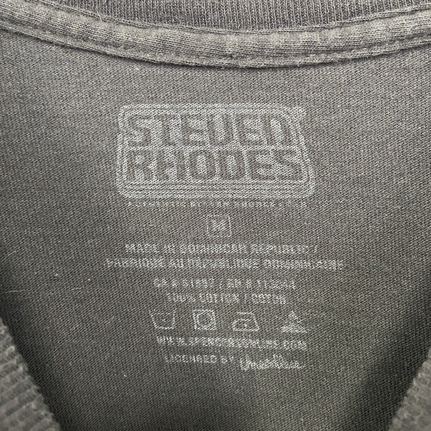 Steven Rhodes スティーブンローズ クトゥルフ 半袖プリントイラストレーターTシャツ 黒 ブラック Mサイズ
