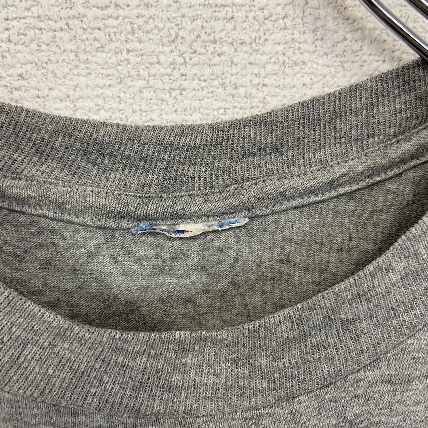 古着 used JERZEES ジャージーズ 半袖プリントTシャツ NEWMAN GROVE グレー 灰色 クルーネック