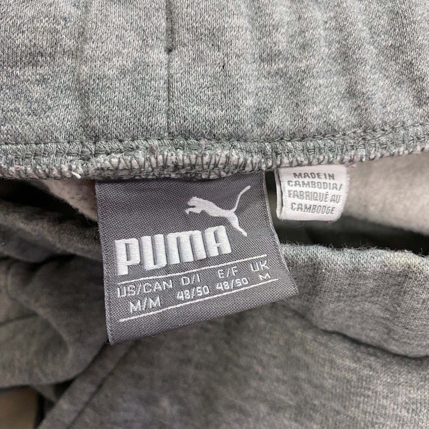 PUMA プーマ スウェットパンツ 灰色 グレー Mサイズ