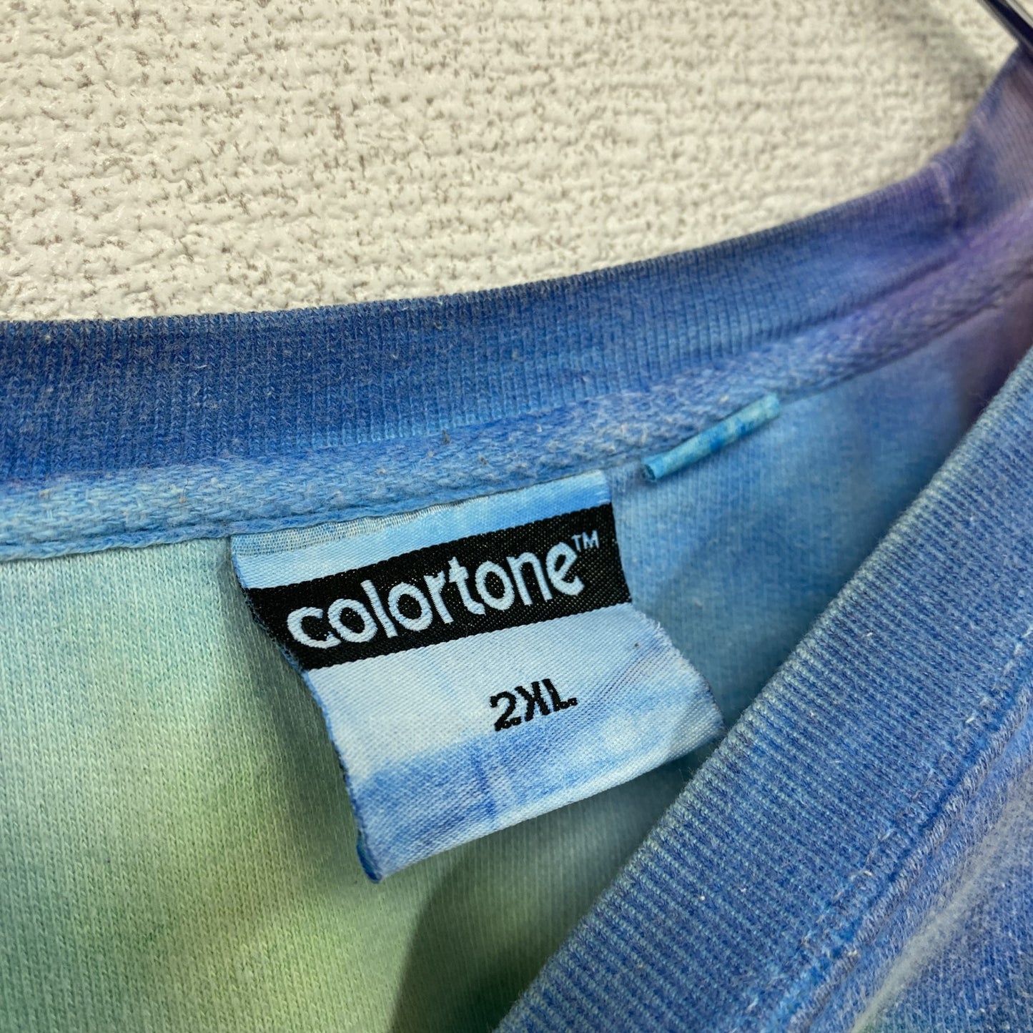 colortone スウェット/トレーナー タイダイ柄 マルチカラー 2XLサイズ
