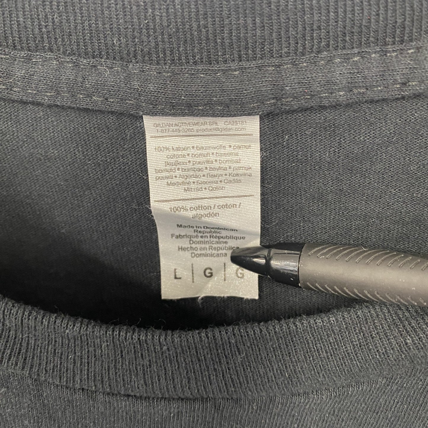 古着 used MATOCO TOOLS マトコ ツルーズ 半袖クルーネックTシャツ バックプリント 工具 黒 ブラック Lサイズ