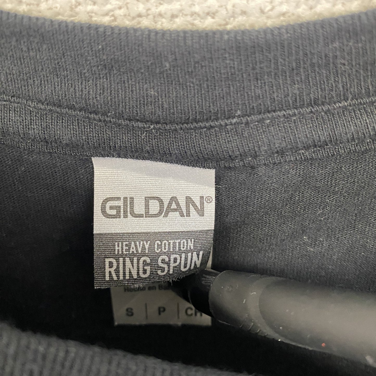 古着 used GILDAN ギルダン 半袖プリントTシャツ クルーネック amazon prime day 黒 Sサイズ