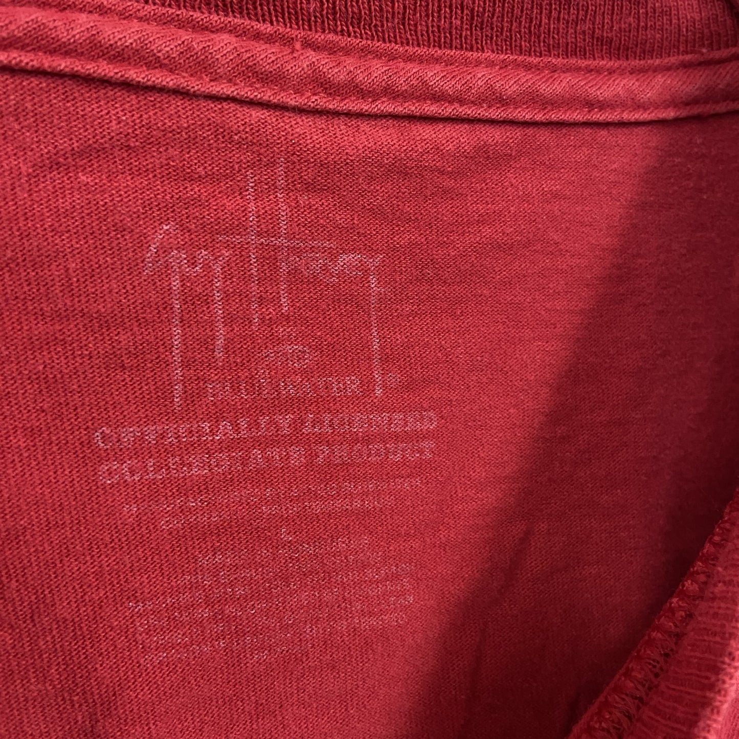 Guy Harvey 半袖プリントTシャツ アニマルT ALABAMA アラバマ大学 象 赤 レッド Lサイズ