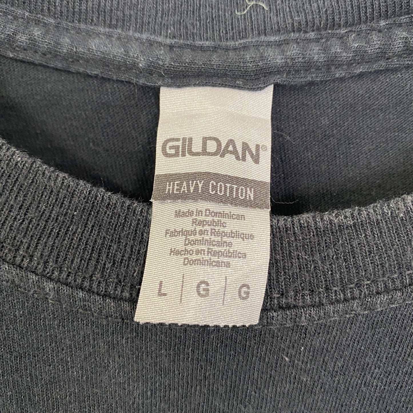 古着 used GILDAN ギルダン 半袖プリントTシャツ クルーネック MLB ダイヤモンドバックス 黒 ブラック Lサイズ