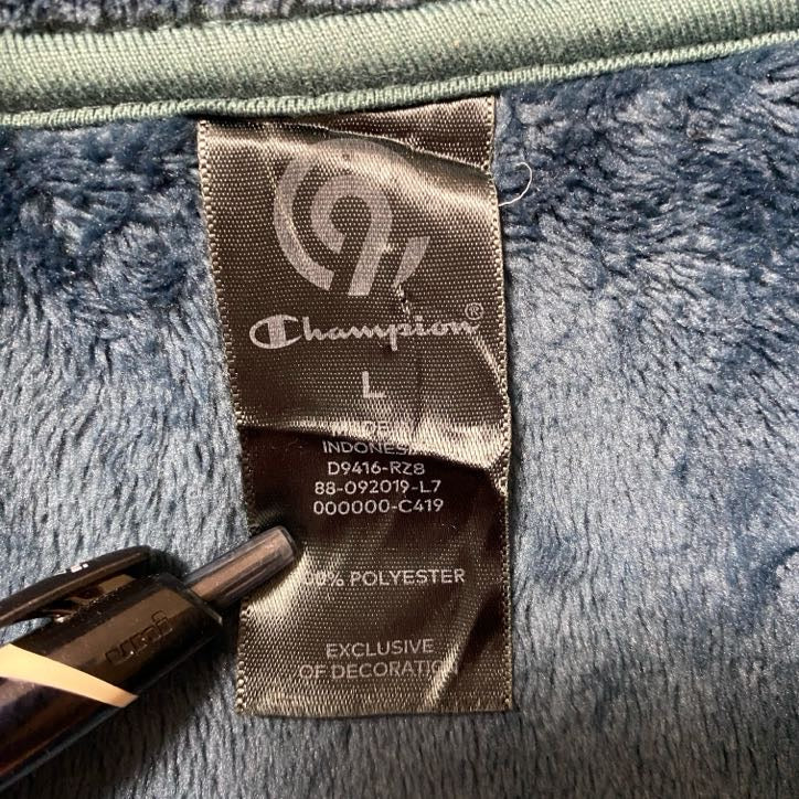 古着 used C9 by Champion シーナインバイチャンピオン 長袖ファージャケット フリース ブルゾン Lサイズ