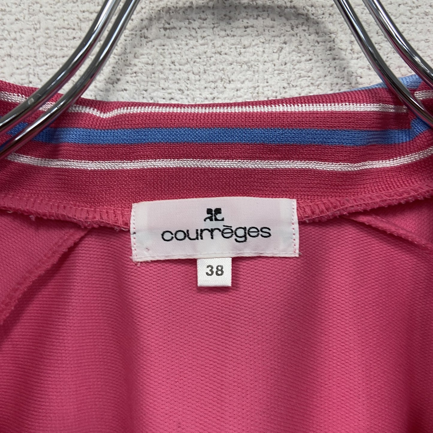 courreges クレージュ トラックジャケット/ジャージ ピンク 38