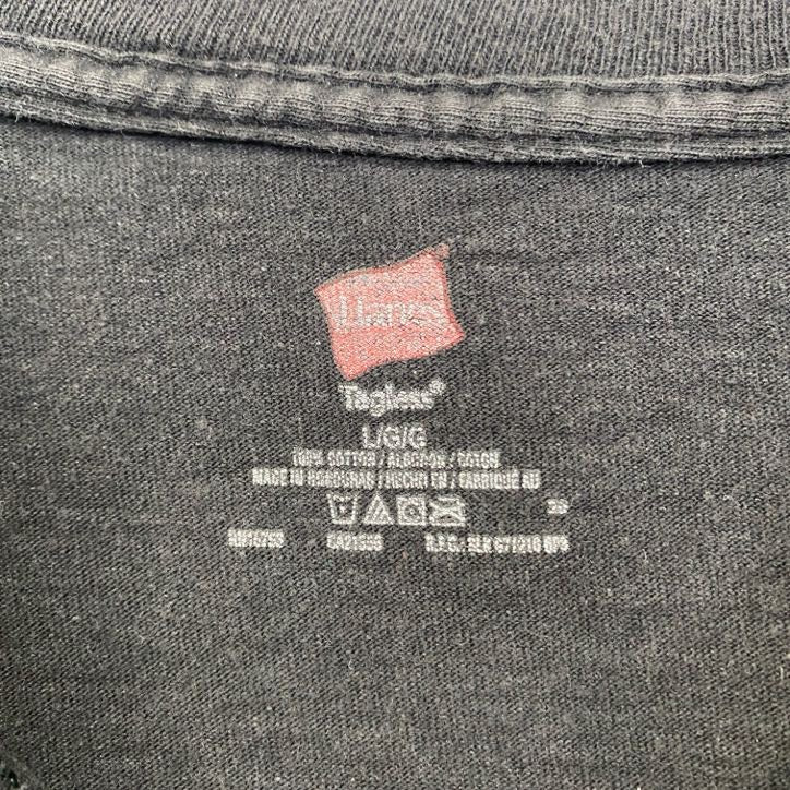 古着 used Hanes ヘインズ 半袖プリントTシャツ TRANSFORMER トランスフォーマー 黒 ブラック Lサイズ