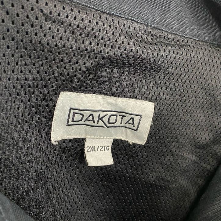 DAKOTA ダコタ フィッシングジャケット 黒 ブラック 2XLサイズ