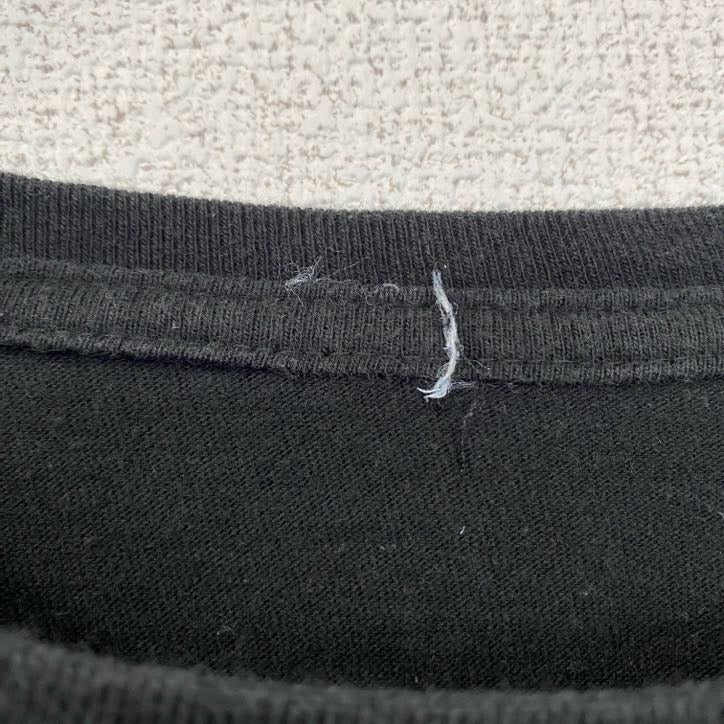古着 used 半袖プリントTシャツ LONDON ロンドン イギリス国旗 黒 ブラック ヴィンテージ レトロデザイン