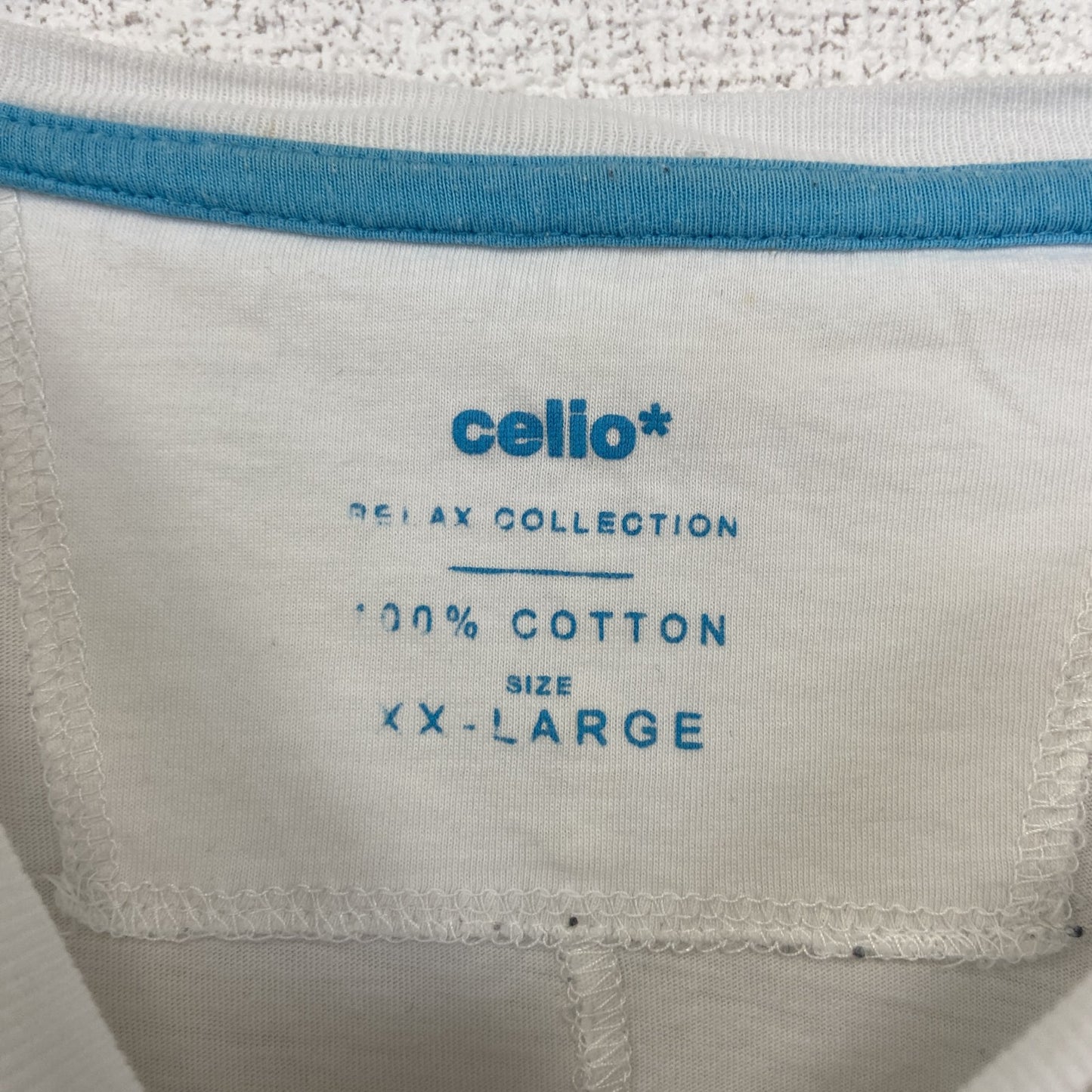 古着 used celio 半袖プリントTシャツ シングルステッチ アリゾナ カジュアル クルーネック レトロ 白 XXLサイズ