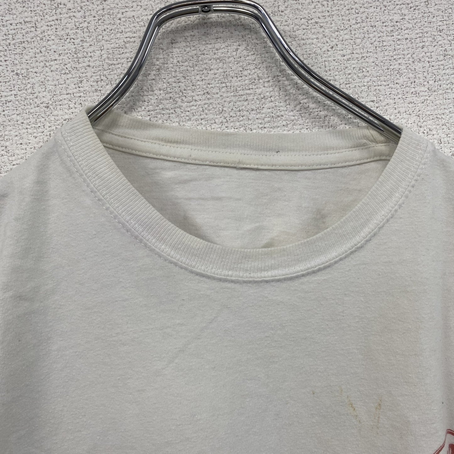 Hard Rock ハードロック 半袖プリントTシャツ 両面プリント 白 ホワイト